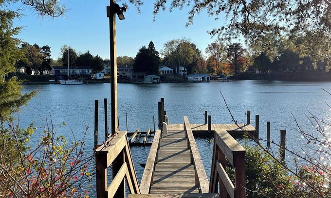 Mount Holly House | Dockside Retreat: Kayaking, paddleboarding, fishing, crabbing right off the dock