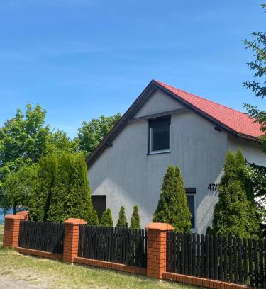Przybrodzin House | Dom z kominkiem nad jeziorem w Przybrodzinie
