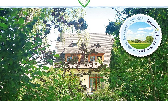 Salem Apartment | Domicile Salem "Large" at the nature park, 105 sqm & terrace 30 sqm & garden 300 sqm