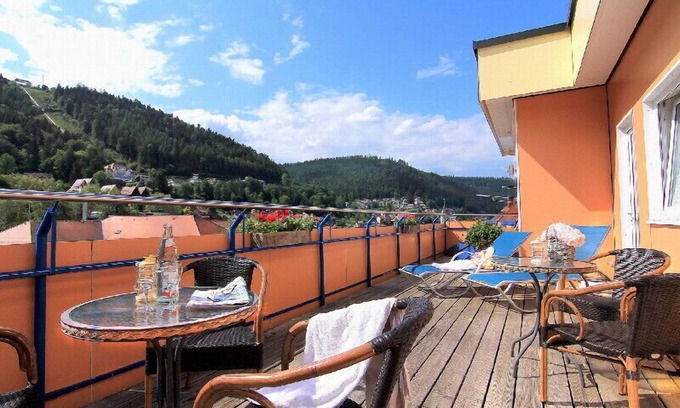 Bad Wildbad Apartment | Double room with balcony