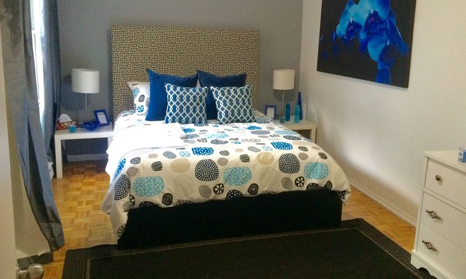 Cote-Des-Neiges—Notre-Dame-De-Grace Condo | Downtown Vip, High End Decor, good Value