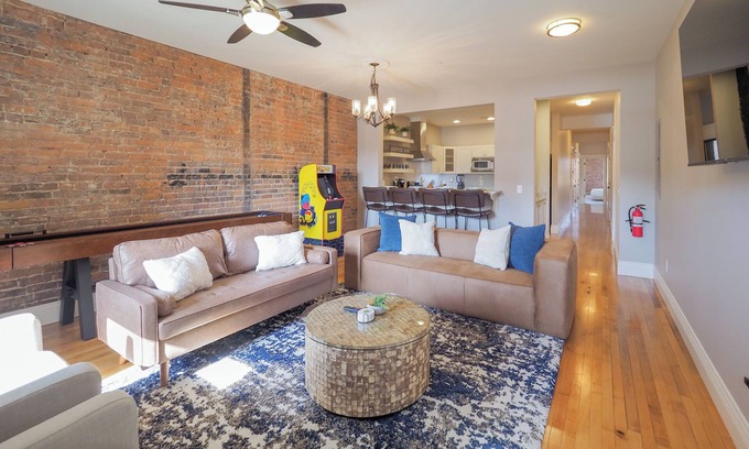 Central Business District Apartment | Dreamy Downtown Industrial Luxury Loft