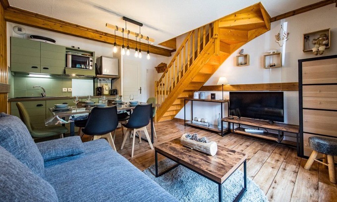 Saint-Sorlin-d'Arves Apartment | Duplex - 4/5 people