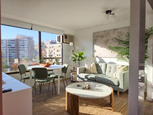 El Golf Apartment | Duplex a pasos de barrio El Golf en Las Condes