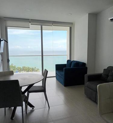 Papare Apartment | Edificio Sierra Beach Resort Pozos Colorados vista y salida al mar