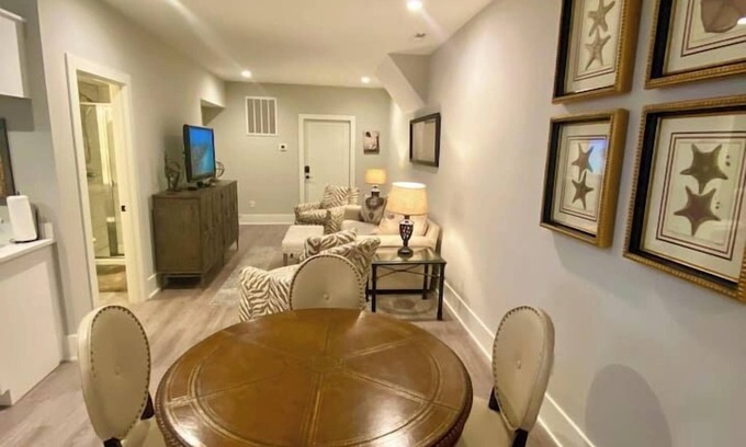 Wilmont Apartment | Elegant King Bed Apartment In Quiet Neighborhood