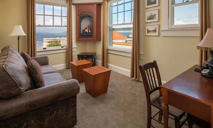 Astoria Hotel | Elegant Victorian Room Near Columbia River w/Rooftop Terrace Views