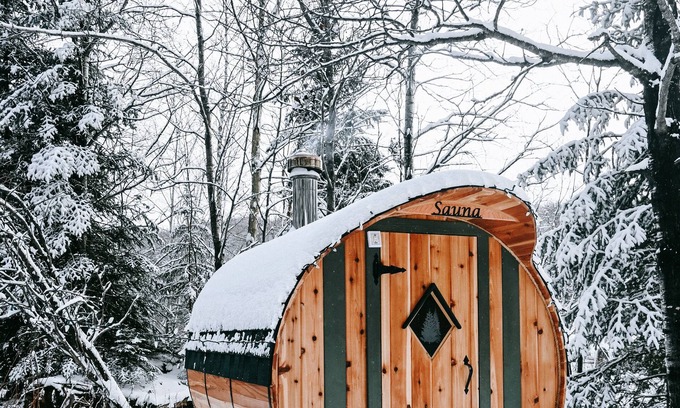 Trout Creek House | Elmwood Outpost is an off-grid cabin experience.