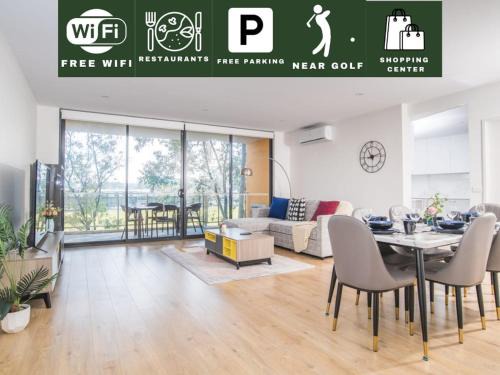 Bonnyrigg Apartment | Entire 3bed2bath APT at Bonnyrigg near Glof club