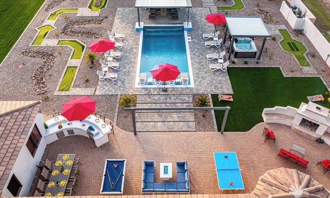 Chandler House | Epic Resort: Pool, Hot Tub, Pickleball & More!