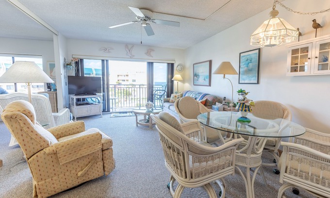 New Smyrna Beach Condo | Errol by the Sea unit 406- 1bdrm/2bath Ocean View