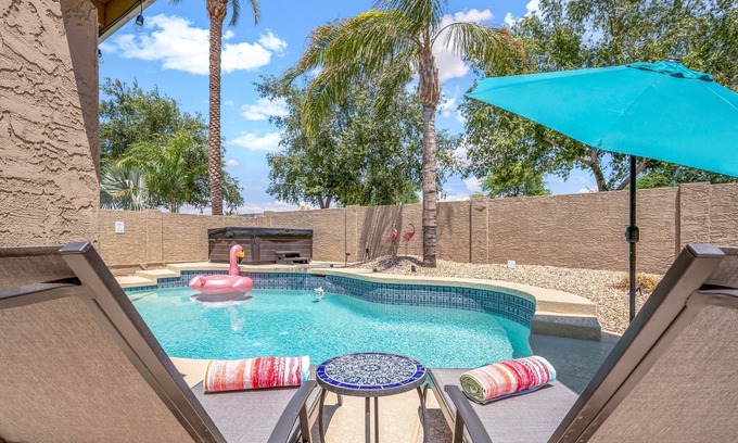 Chandler House | Escape to the Desert and enjoy your own private pool!