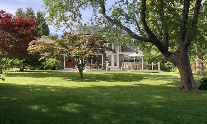 Easton's Point House | Escape to this charming coastal retreat on Easton's Point, minutes from beaches