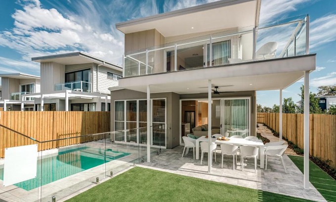 Peregian Beach House | Essence Peregian Beach Resort - Saltbush 5 Bedroom Luxury Home with Private Pool