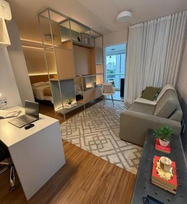 Vila Olimpia Apartment | Estúdio amplo e moderno entre V Olimpia e Itaim