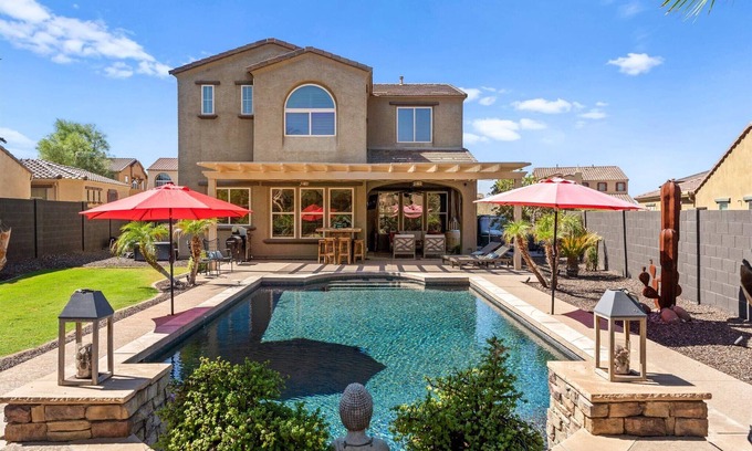 Estrella Mountain Ranch House | Estrella Mountain Hideaway | Heated Pool