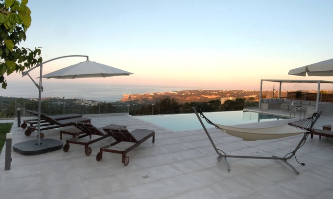 Atsipópoulon Villa | Eva Villas East, With Private Pool & Panoramic Sea View