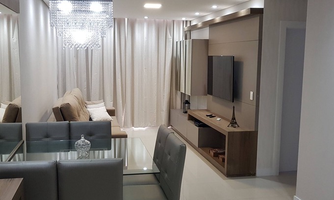 Capao da Canoa Apartment | Excellent Apt Single Green Terrace With Sea View Pool 3 Dormit 100m New Sea