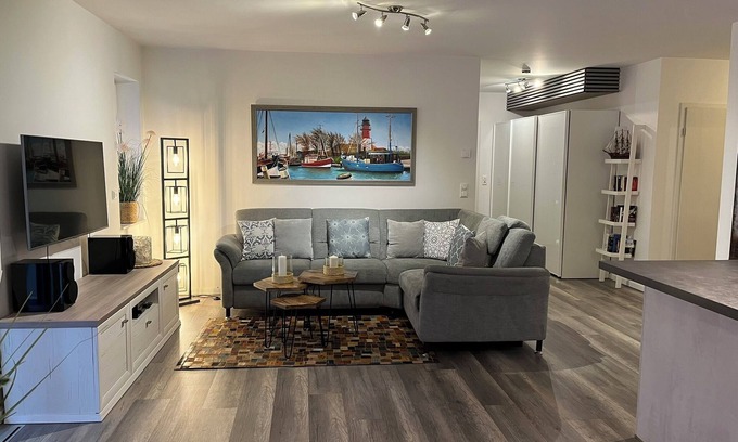 Busum Apartment | Exklusive Wohnung im 1ten Og.in 1A- Lage von Büsum. Nur 100m bis zur Nordsee