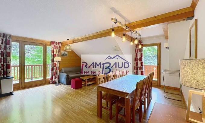Valloire Apartment | F4 Duplex 8 beds Swimming pool Wifi Parking