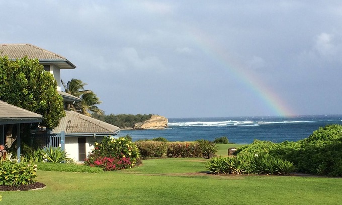 Poipu Condo | Fabulous Location near Shipwreck Beach and Grand Hyatt Resort