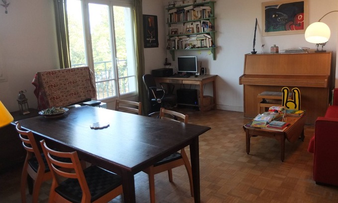 Malakoff Apartment | Family apartment near Paris, a few minutes walk from the metro.