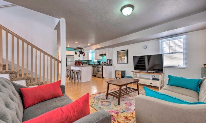 Logan House | Family-Friendly Logan Farmhouse with Yard and Near USU