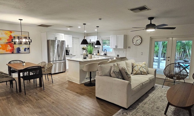 Central Naples House | Family Pool Home Close to Naples' Best Beaches Prime Location