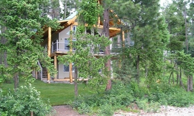 Polson Cabin | Fantastic Sunset Point East Shore Lake Front Property