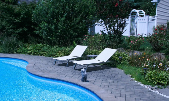 Riverhead Villa | Farmhouse Retreat: Saltwater Pool, Access to Beach
