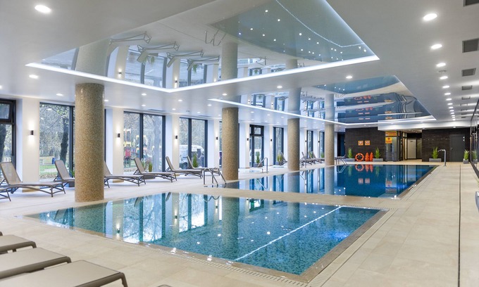 West Pomeranian Voivodeship Apartment | FARO Apartamenty Spa Deluxe 100 m from the sea, swimming pools, saunas, parking