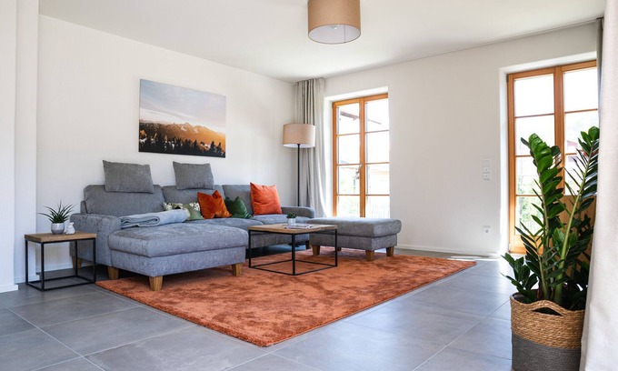 Unterwoessen House | Ferienhaus 132 qm, 1-4 Personen, 2 Sep. Schlafzimmer, Terrasse, Balkon, Wlan