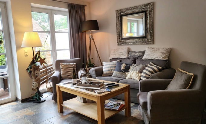 St. Peter-Ording House | Ferienhaus DHH Dat Johannsen Hus