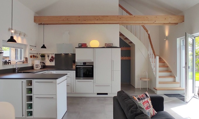 Insel Poel House | Ferienhaus "dock 13" mit Garten auf der Insel Poel
