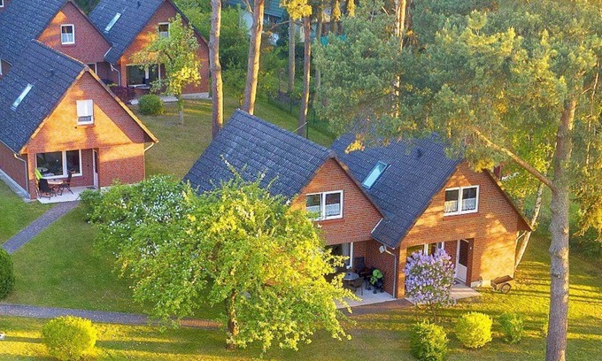 Plau am See Apartment | Ferienhaus Seeblick 1 - Ferienpark Heidenholz