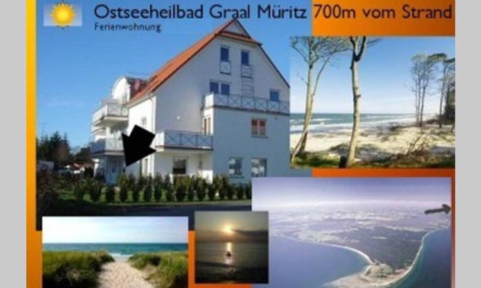 Graal Apartment | Ferienwohnung 700m vom Strand