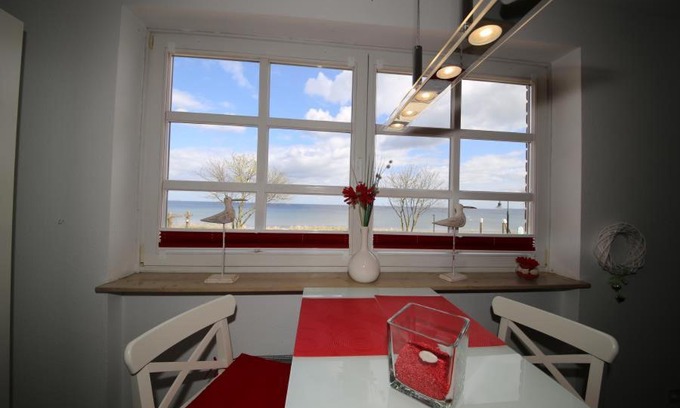 Haffkrug Apartment | Ferienwohnung Jolle Haus Duckdalben