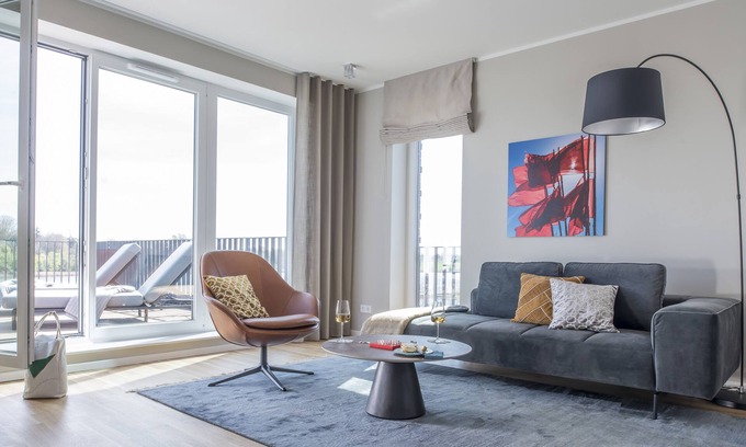 Kappeln Apartment | Ferienwohnung Schlei-penthouse Steuerbord in Kappeln