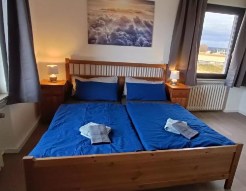 Hessisch Oldendorf Apartment | FeWo Weserblick am Radwanderweg 4 Personen WLAN Wasserblick A2 Rinteln Hameln