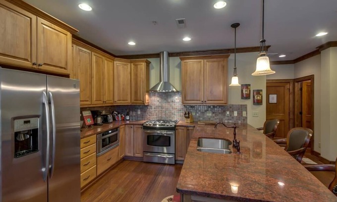 Lake Lure Condo | Firefly Retreat #202: Gated Community in Lake Lure | Views Of Lake; pool, boats & more!