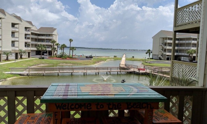 Pensacola Beach Condo | First Floor Condo with Amazing Views! Cute as can be! Covered Parking- BWA2
