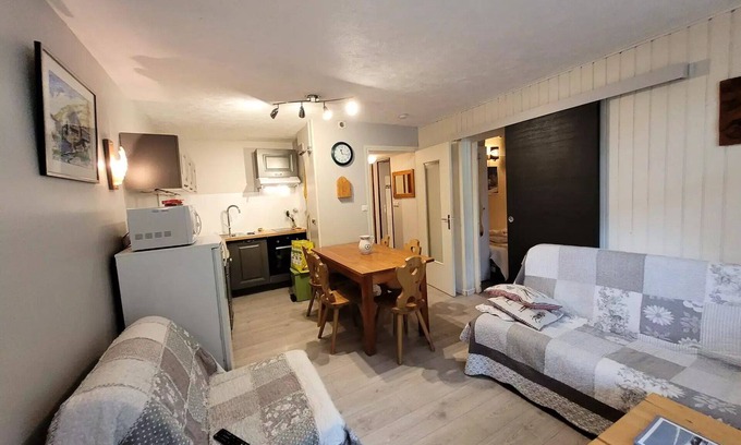Bonneval-sur-Arc Apartment | Foret-erable residence - Small 2 rooms warm and well equipped