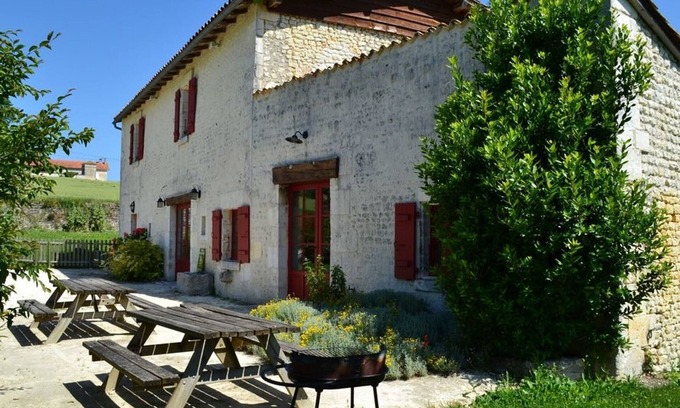 Lignieres-Sonneville Cottage | Historic Riverside Mill with Pool, Baby Gear, and Modern Comforts
