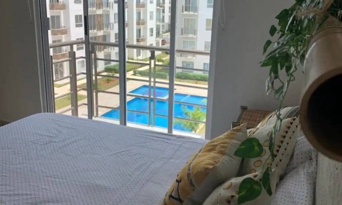 Puerto Juarez Apartment | Fully furnished cozy and comfortable apartment, wirh view to thd pool and jungle