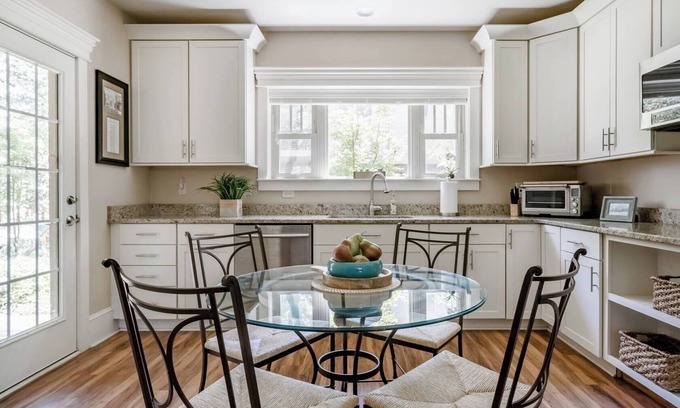 Bear Creek House | Fully furnished, spacious garden apt! Walk to everything in West Asheville.