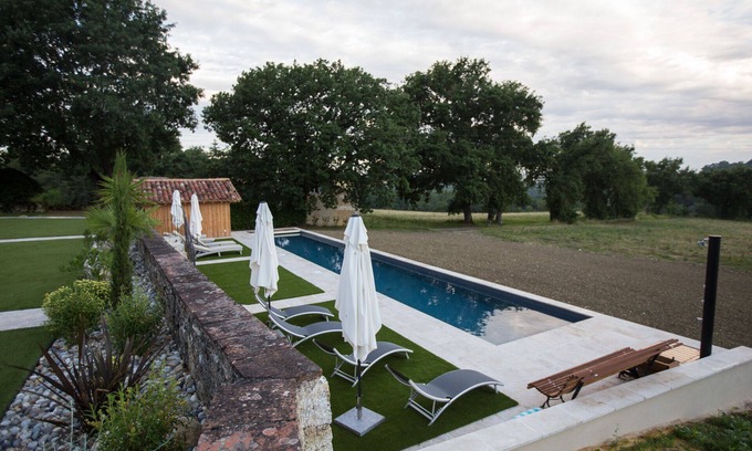 Larressingle House | Gîte DU Domaine DE Lacassagne À 5 Minutes de la Cité Médiévale de Larressingle