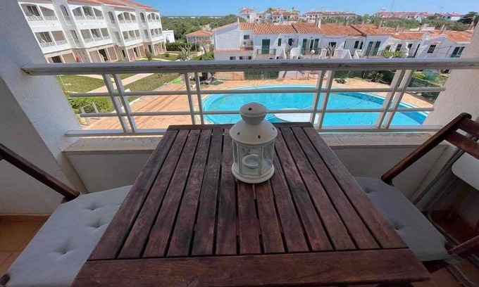 Cala en Blanes Apartment | Galdana - Apartamento con Piscina