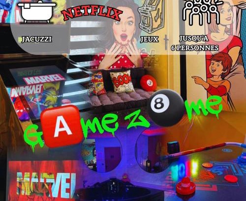 Magenta Apartment | GAME ZONE Maison Unique hyper centre ville, proche toutes commodités