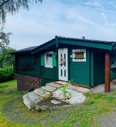Wiehl House | gemütliches Blockhaus - das Hundeparadies am Wald