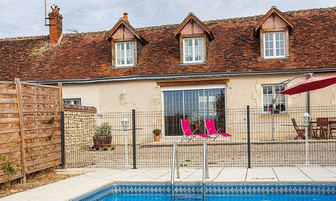 Chouzy-sur-Cisse Cottage | Gite Chouzy-sur-Cisse, 4 bedrooms, 8 persons